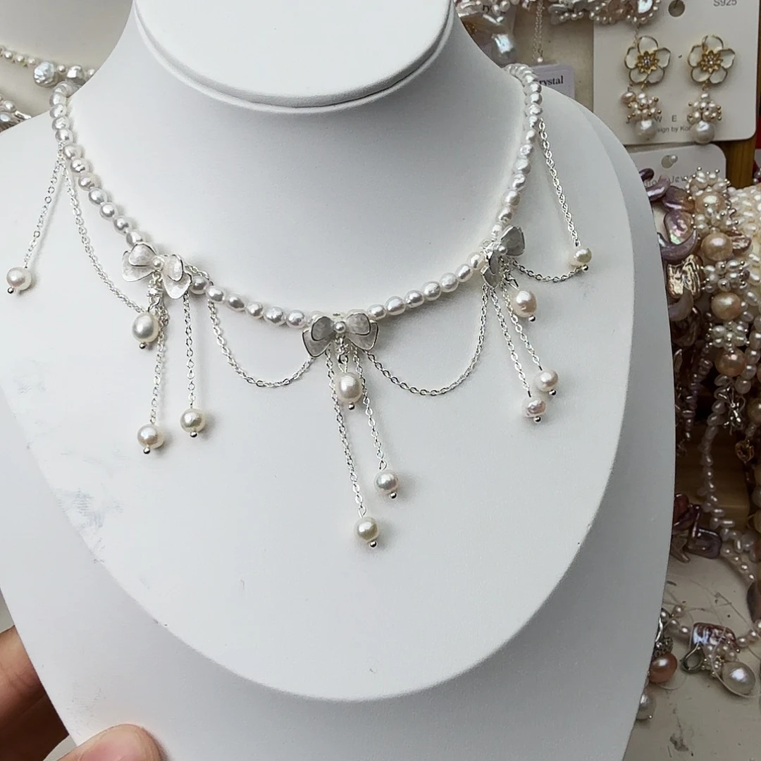 未镶嵌淡水珍珠颈饰