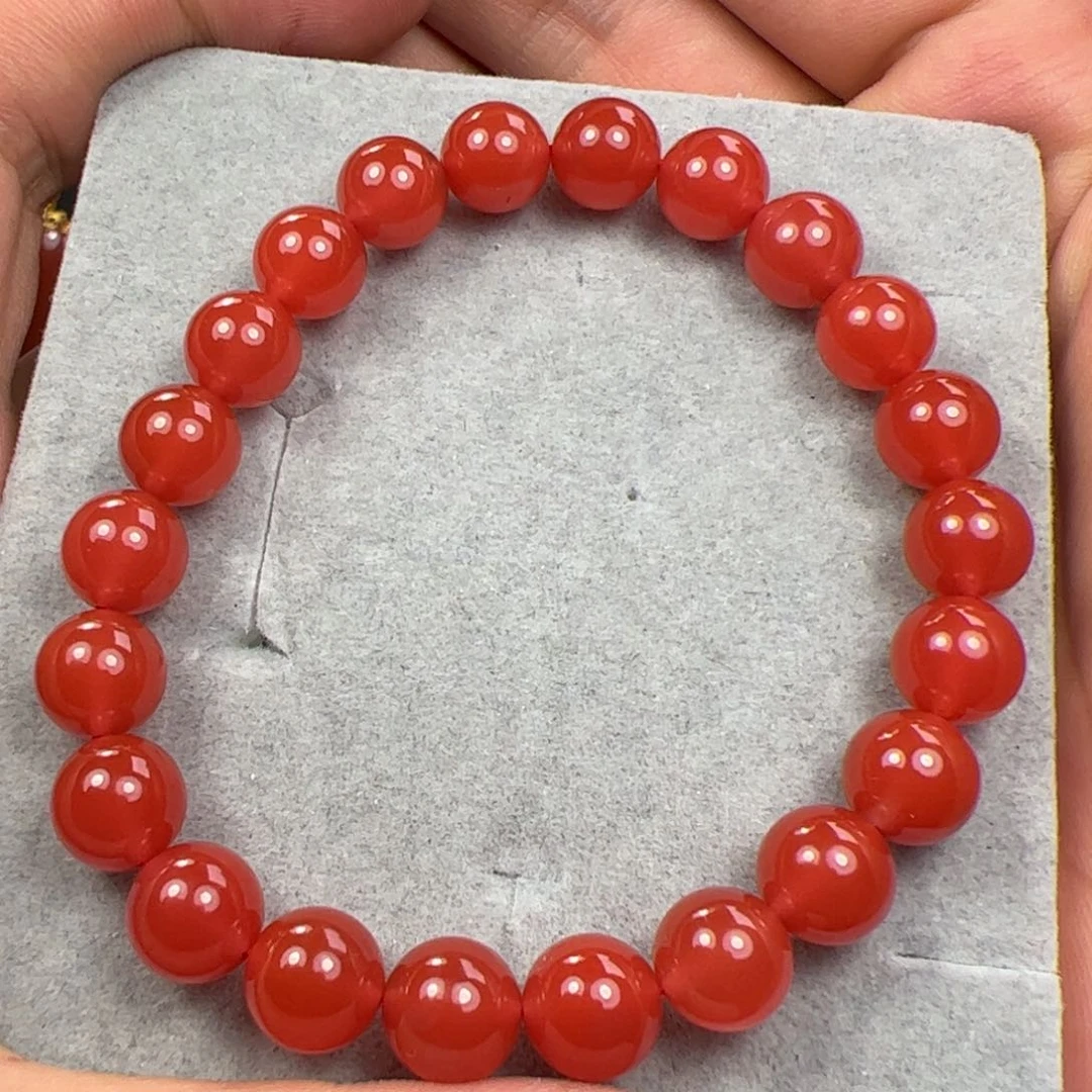 未镶嵌手串南红玛瑙
