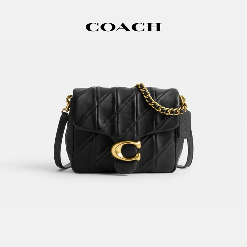 【可姐专属】COACH/蔻驰 女士TIMES SQUARE绗缝TABBY单肩包