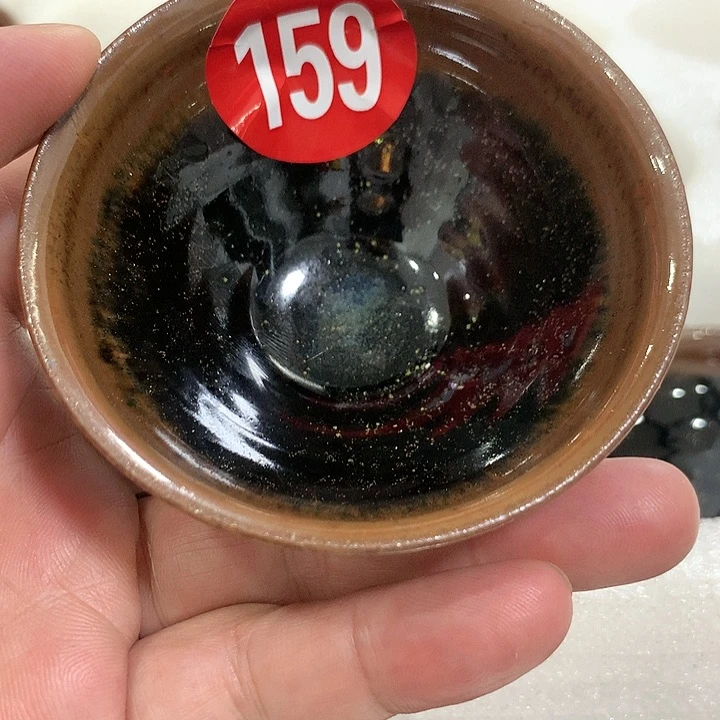 【闪购商品】茶盏茶洋窑柴烧主人杯