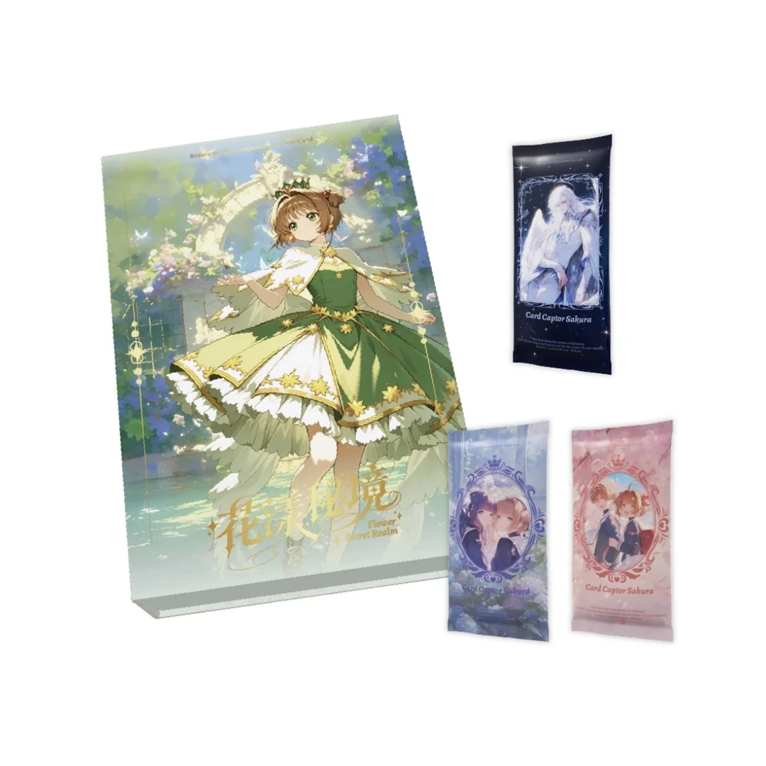 酱【cc/04】岚卡小樱 花漾秘境 国产二创收藏卡牌盲盒（代拆）