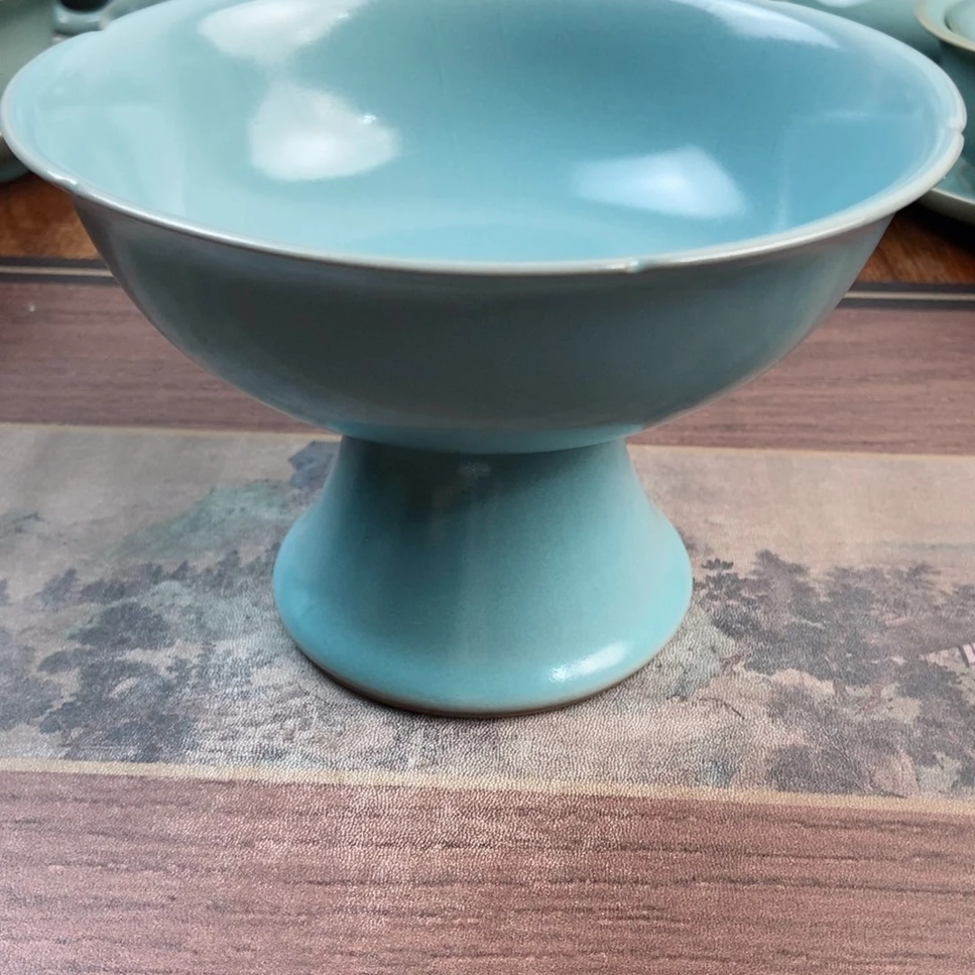 摆件原产地原矿汝瓷～茶器