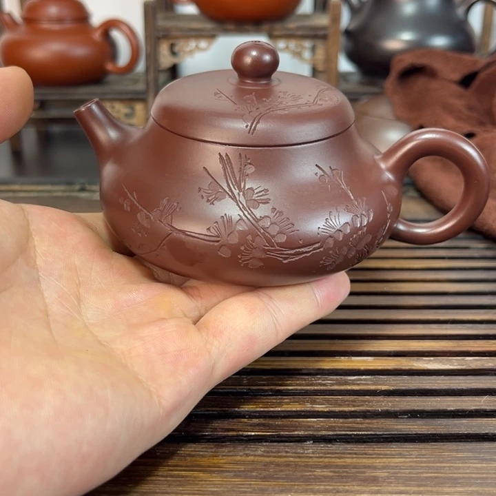 茶壶紫砂原矿紫砂手工制作