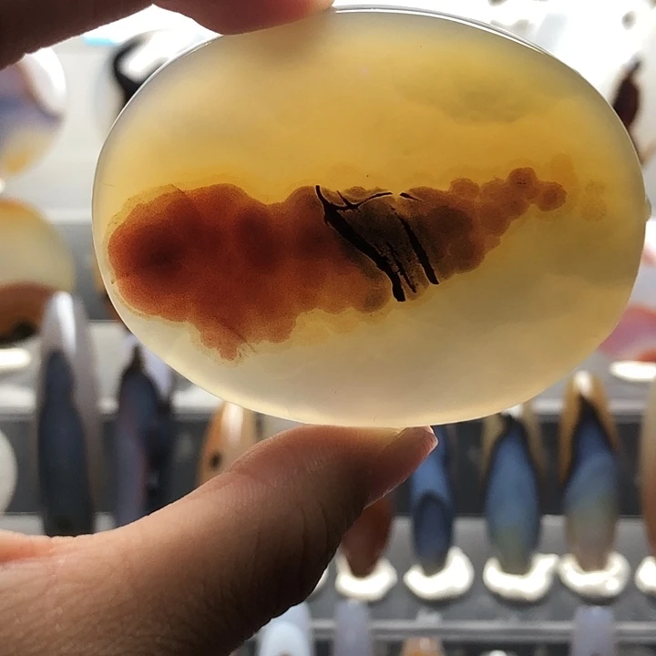 玛瑙/玉髓未镶嵌珠宝半成品115