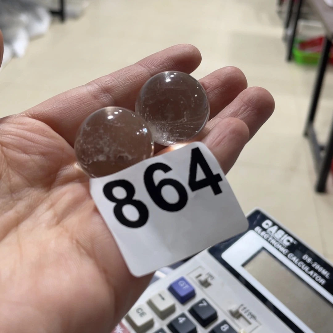 水晶珠宝半成品未镶嵌2个一单