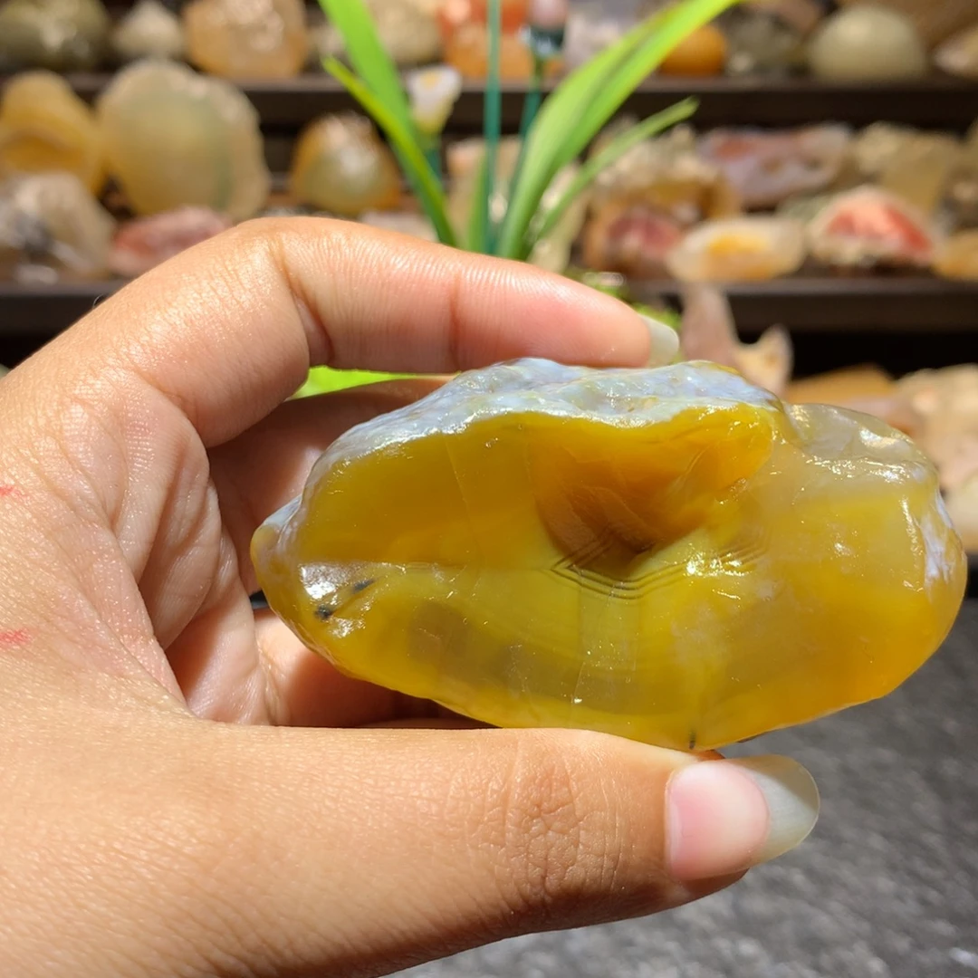玛瑙/玉髓未镶嵌项链