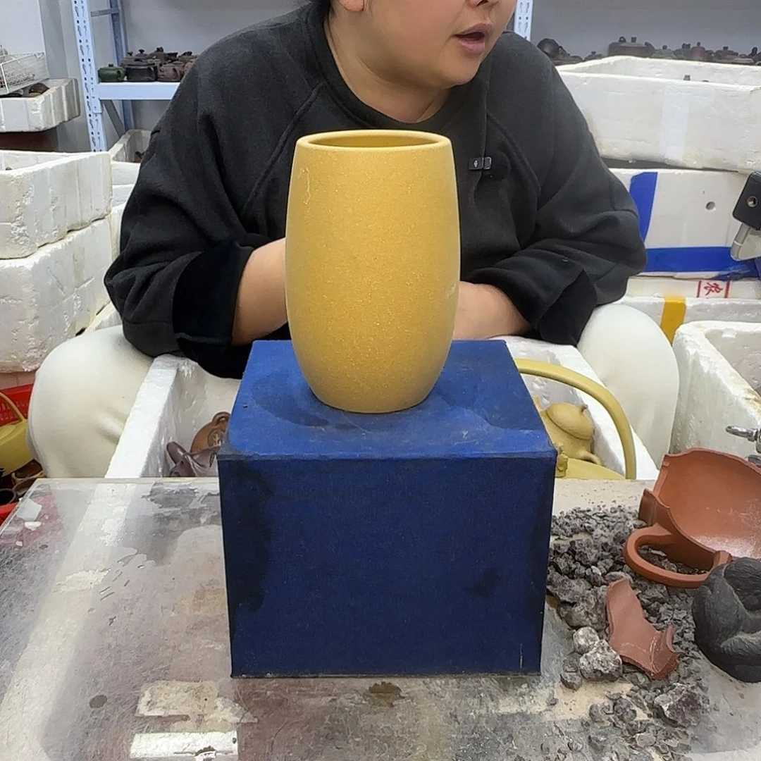 茶壶紫砂宜兴紫砂壶瑕疵处理