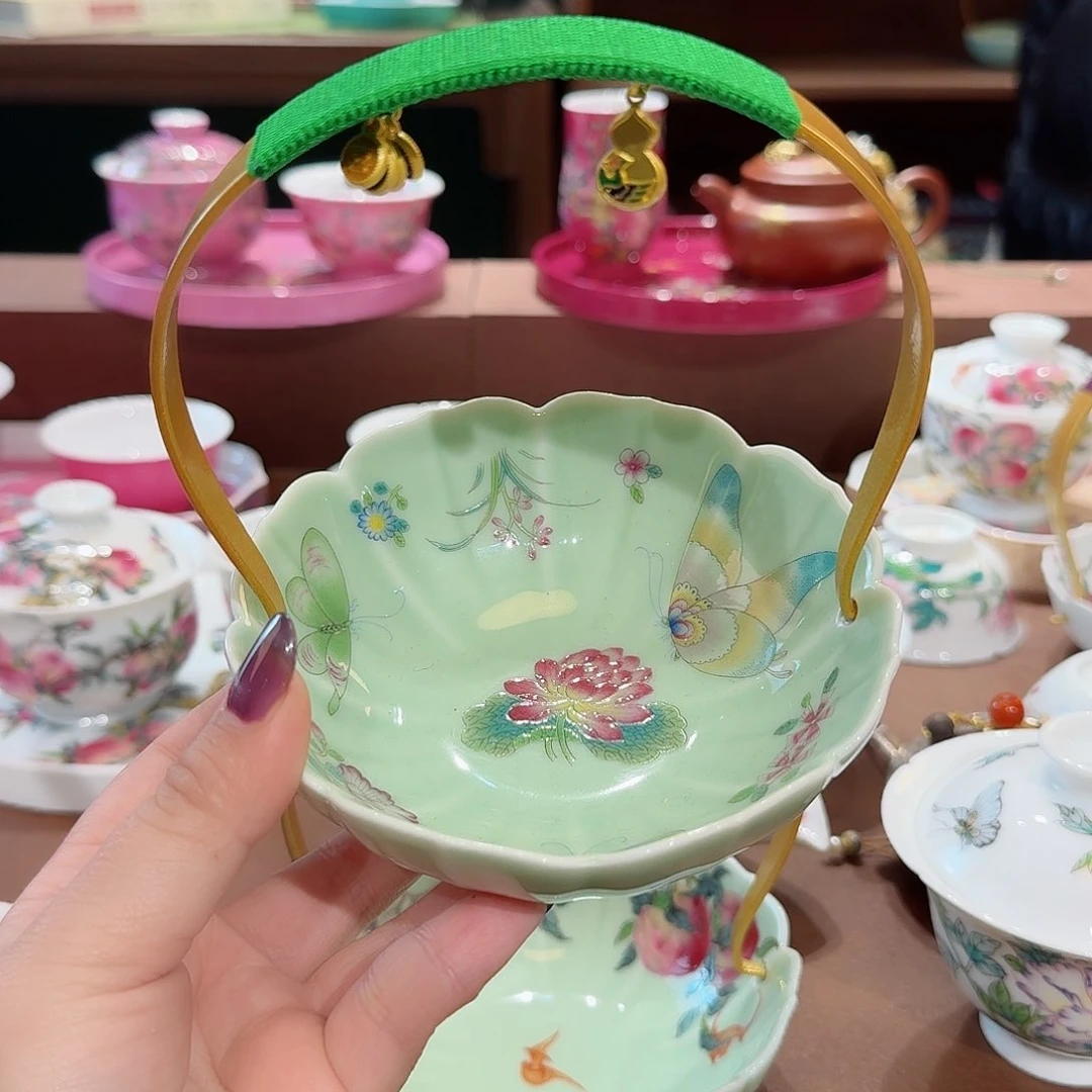 珐琅彩主人杯茶具套装