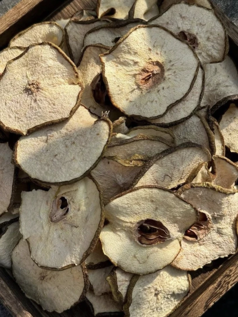 梨干片无添加雪梨茶干雪梨片煲汤搭配海底椰枸杞