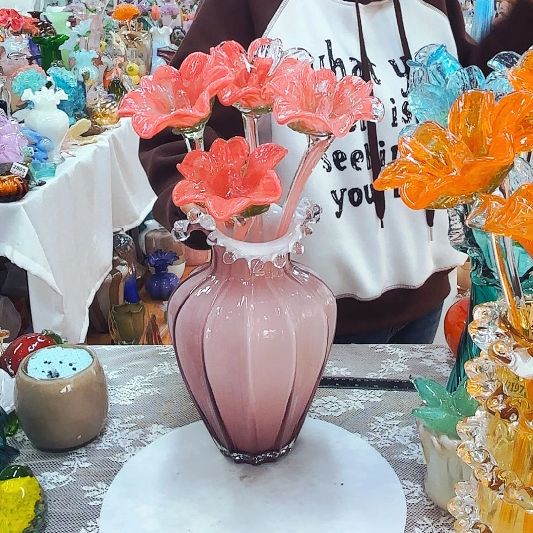 琉璃花瓶花器艺术品