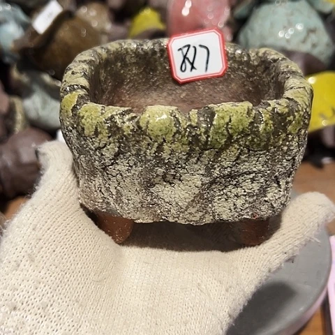 粗陶花盆制作就这样了，