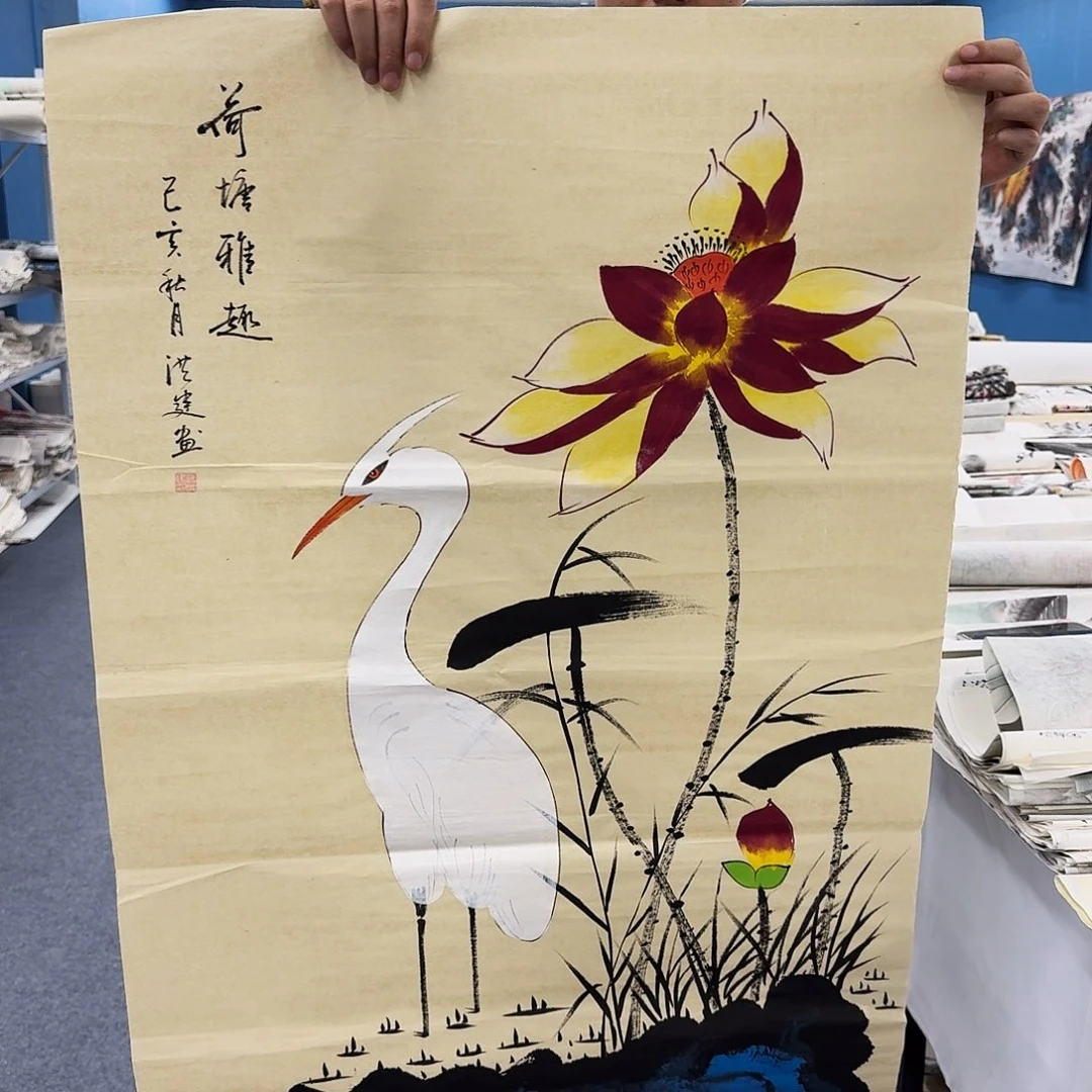 国画纯手绘作品欣赏
