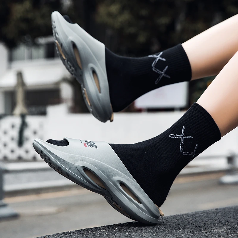 防滑防臭拖鞋男士夏季2025新款爆款户外穿运动大码凉拖鞋男式家居