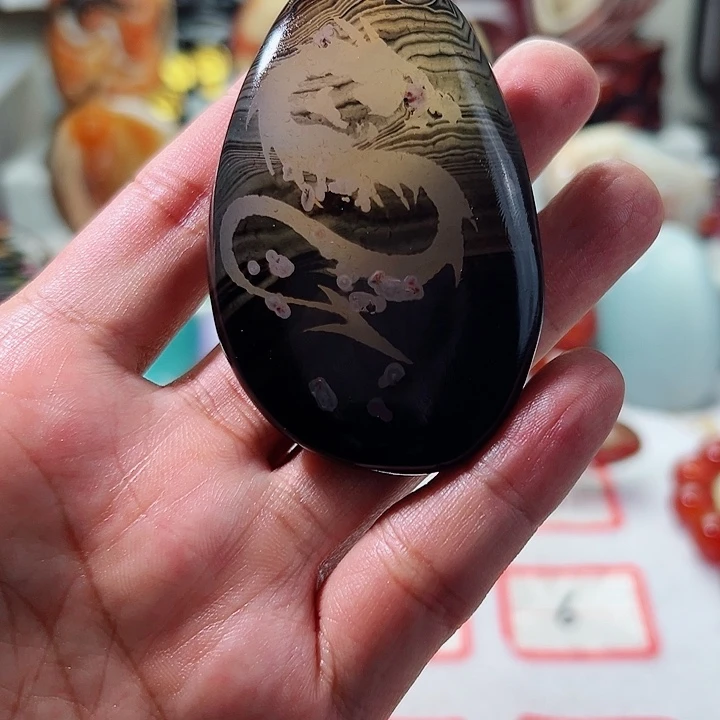 玛瑙/玉髓未镶嵌手把