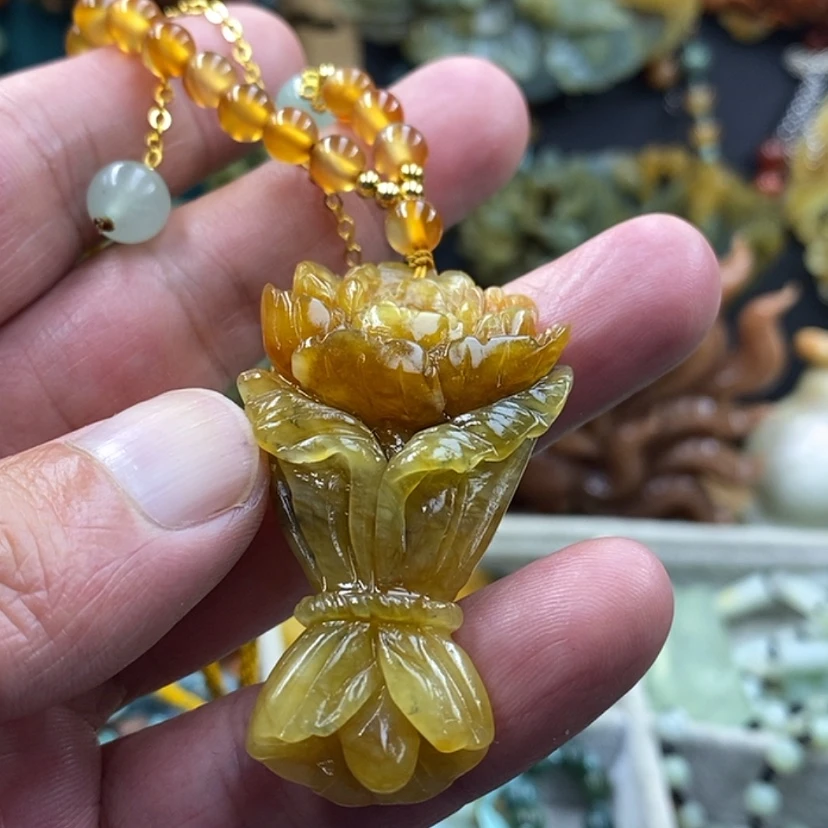 【闪购商品】未镶嵌岫玉吊坠