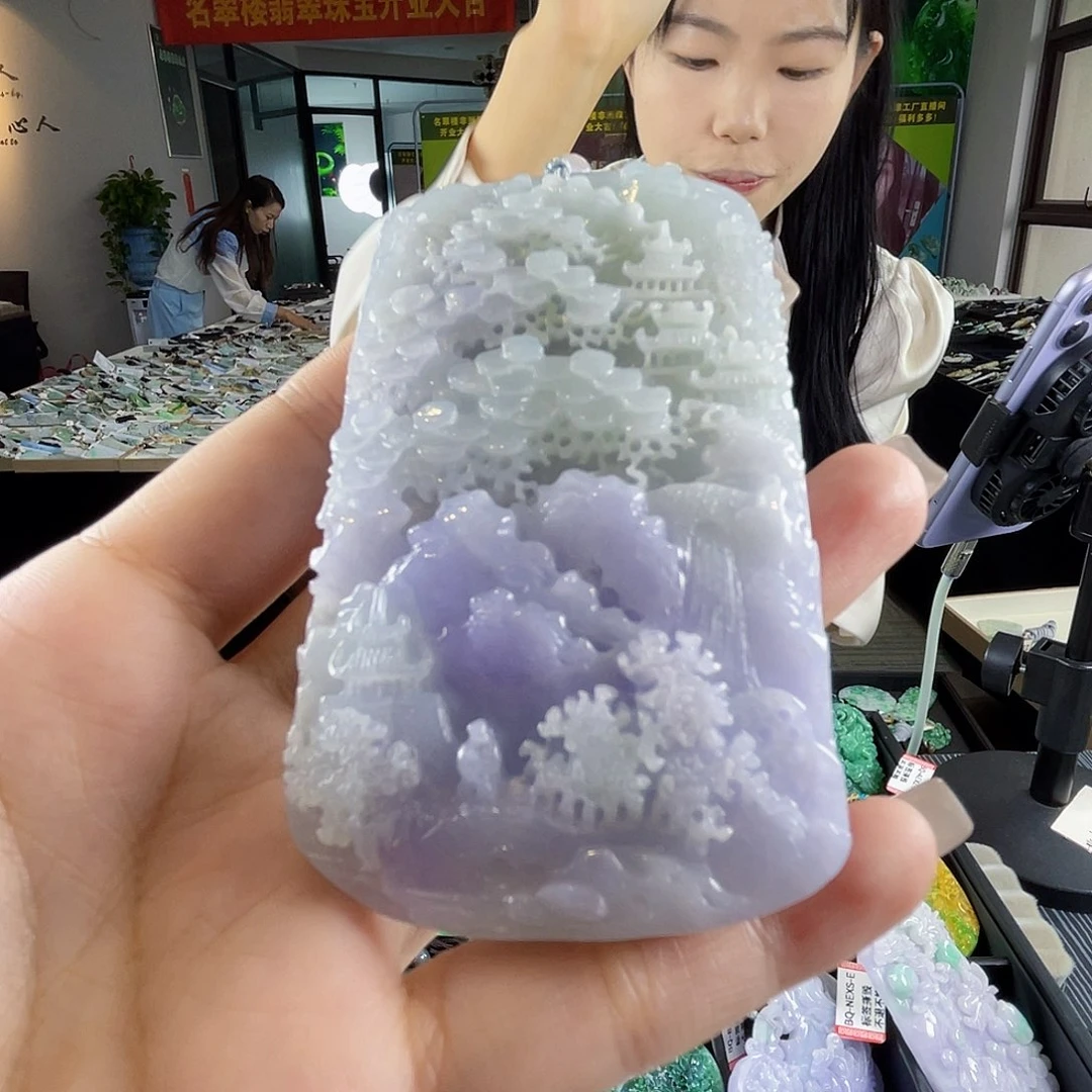 颈饰未镶嵌翡翠一