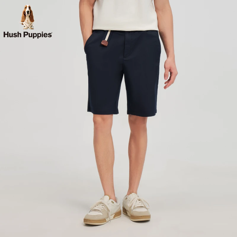 【柔软梭织】暇步士男装25新款顺滑舒适奇诺5分短裤HSTXMC02CE071