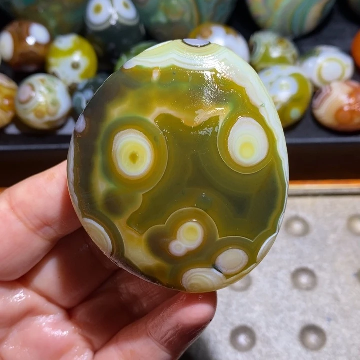 未镶嵌玛瑙/玉髓珠宝半成品122