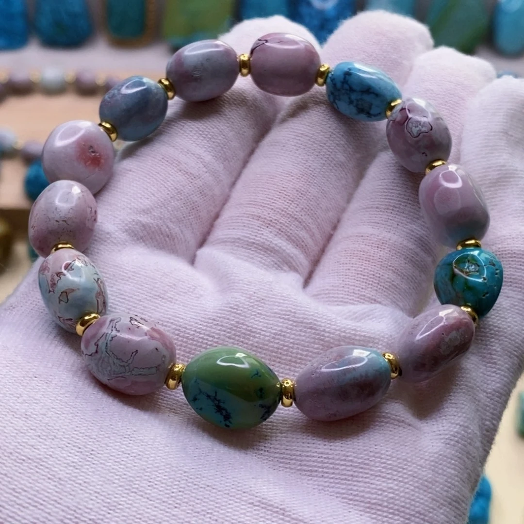 未镶嵌绿松石珠宝奇石