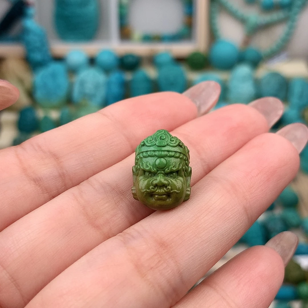 未镶嵌绿松石珠宝奇石