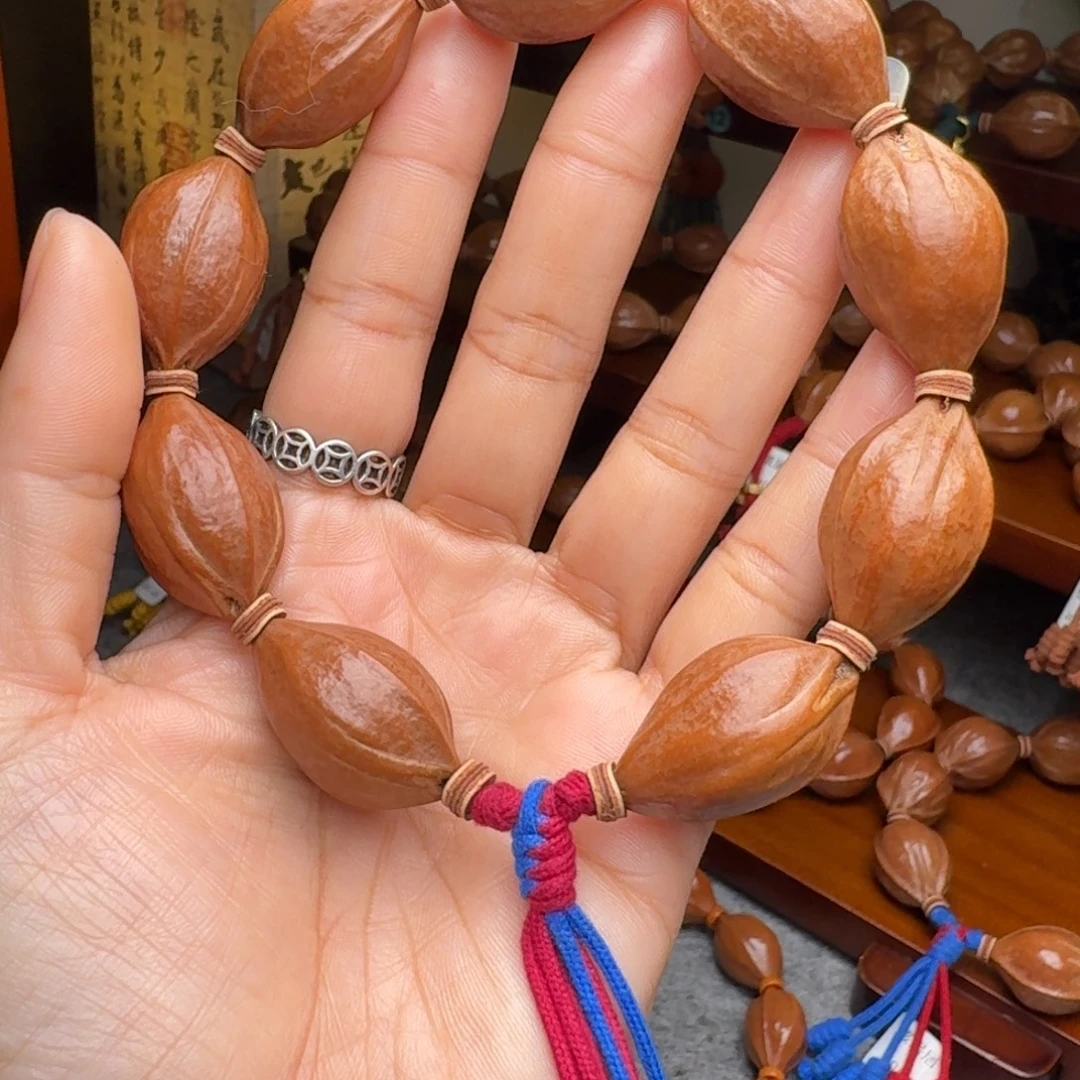 手串橄榄核18/30老核原皮 梅林铁核