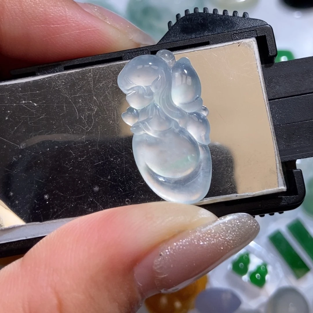 未镶嵌定制翡翠翡翠24.3/13.4/3.4