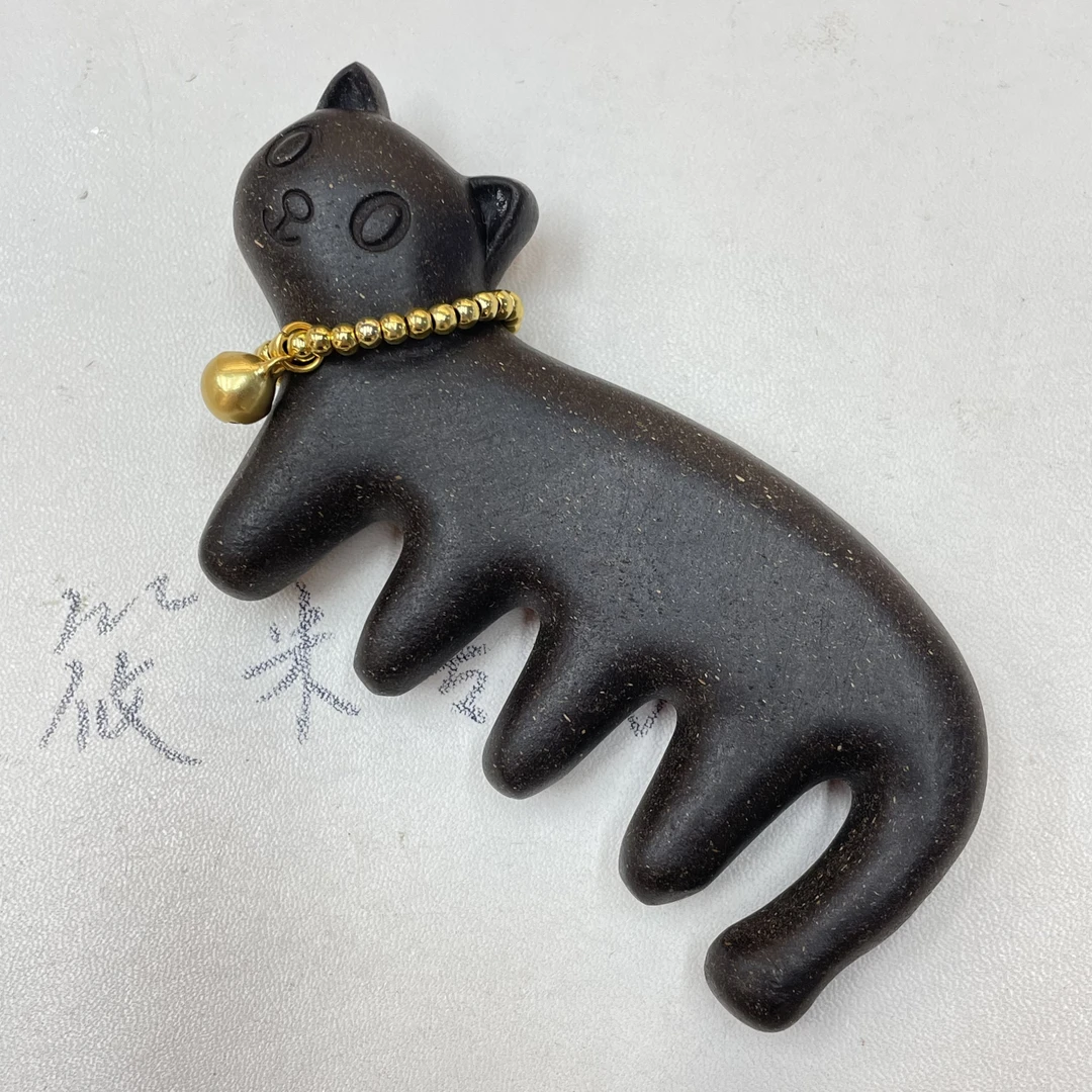 10cm何首乌（猫）古法合香梳H477 HXZ