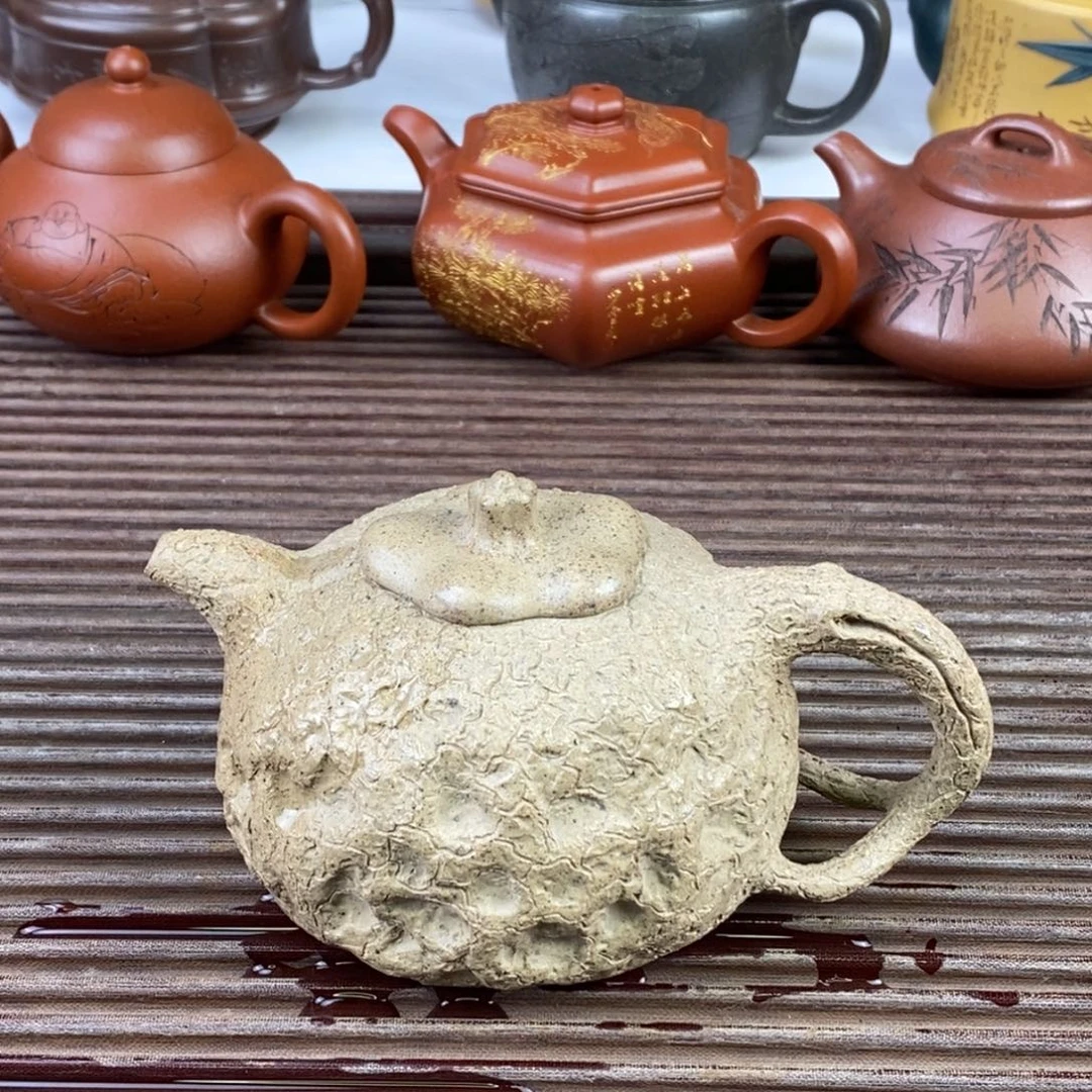 紫砂茶壶白17 供春