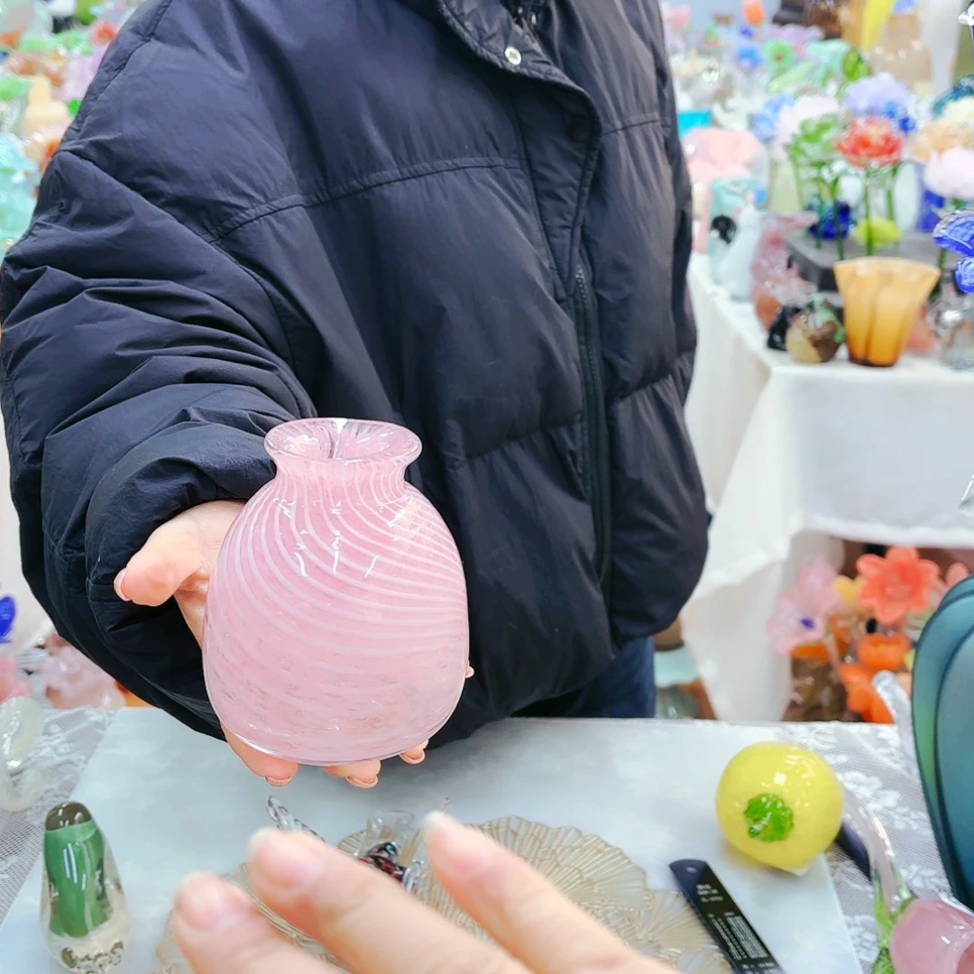 福利不退不换琉璃花瓶艺术品