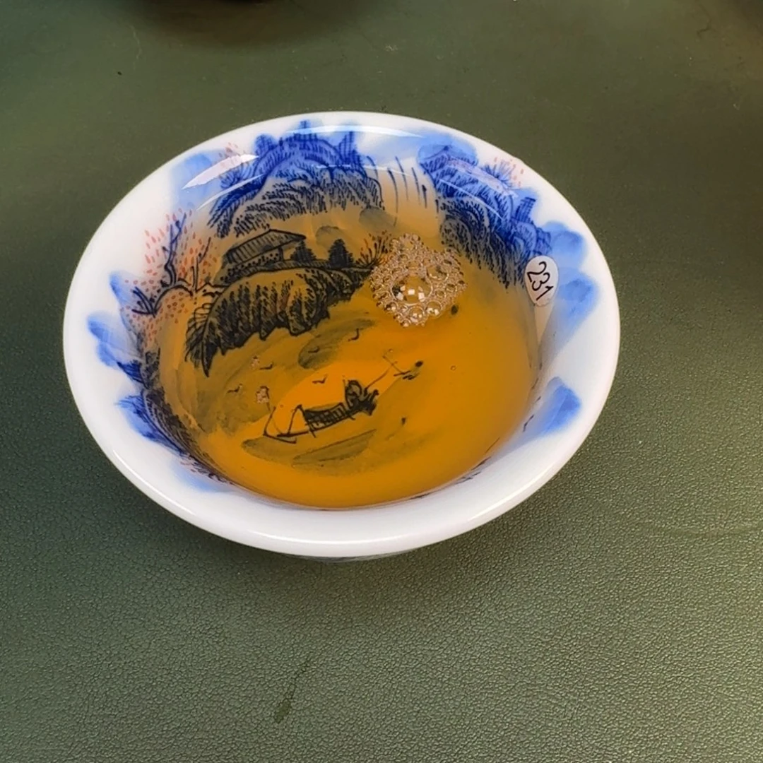 陶景德镇纯手绘茶具圆圆231