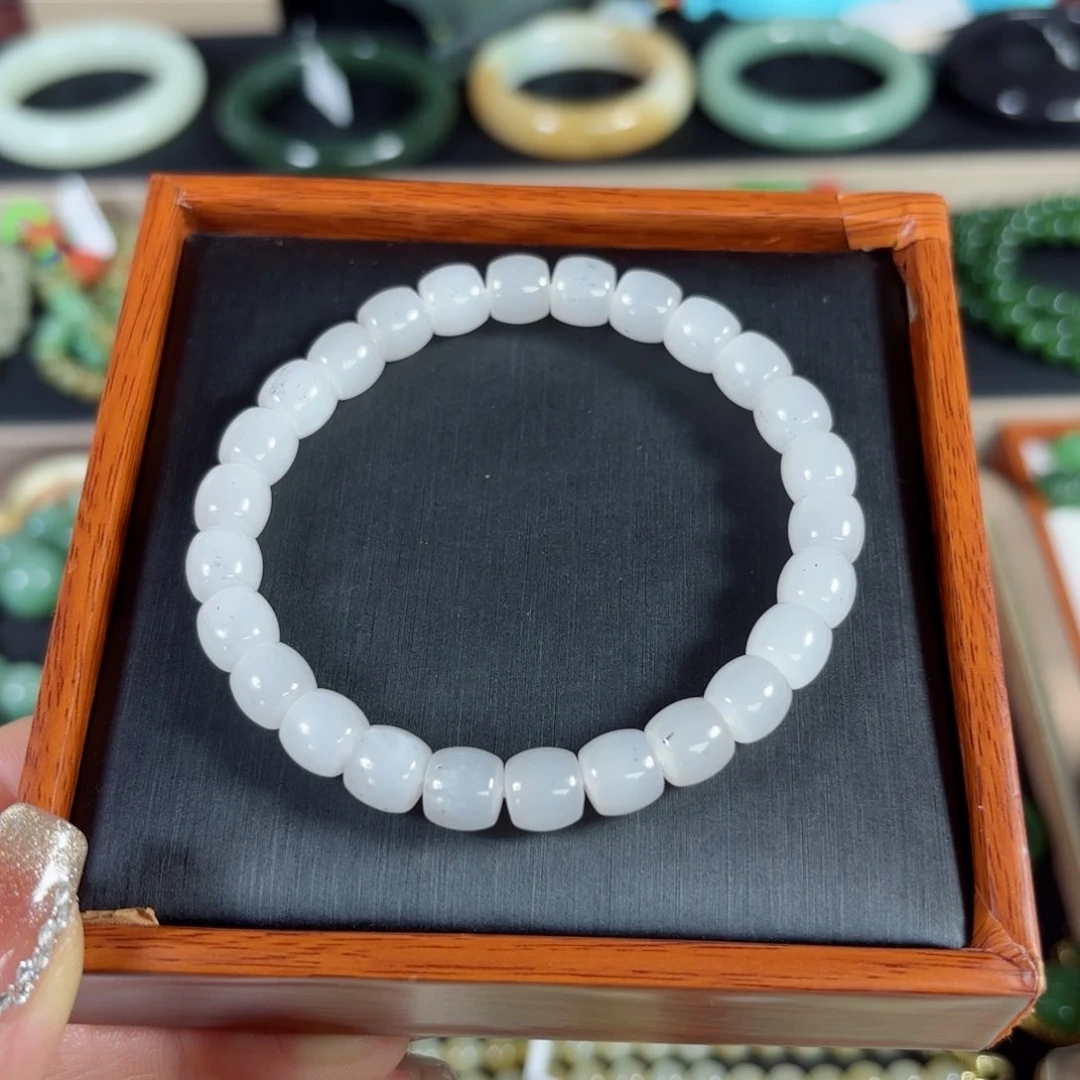 和田玉手链未镶嵌