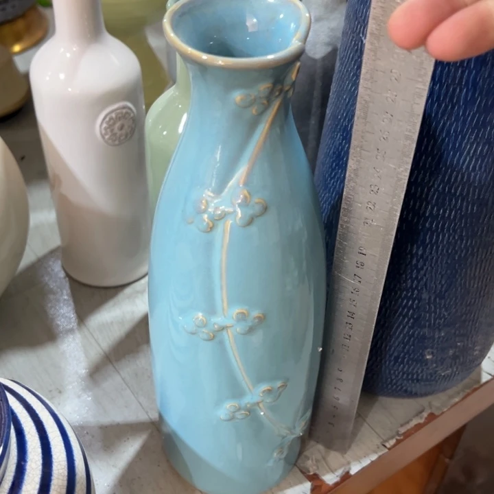 陶瓷花瓶摆件外贸出口微瑕捡漏