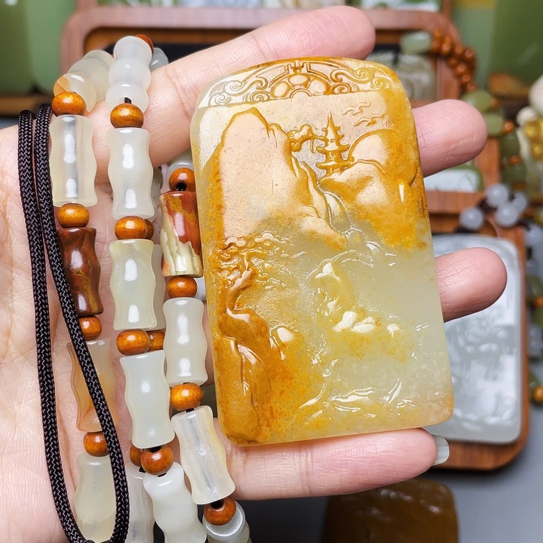 浩***暖新疆昆仑山脉料生肖羊