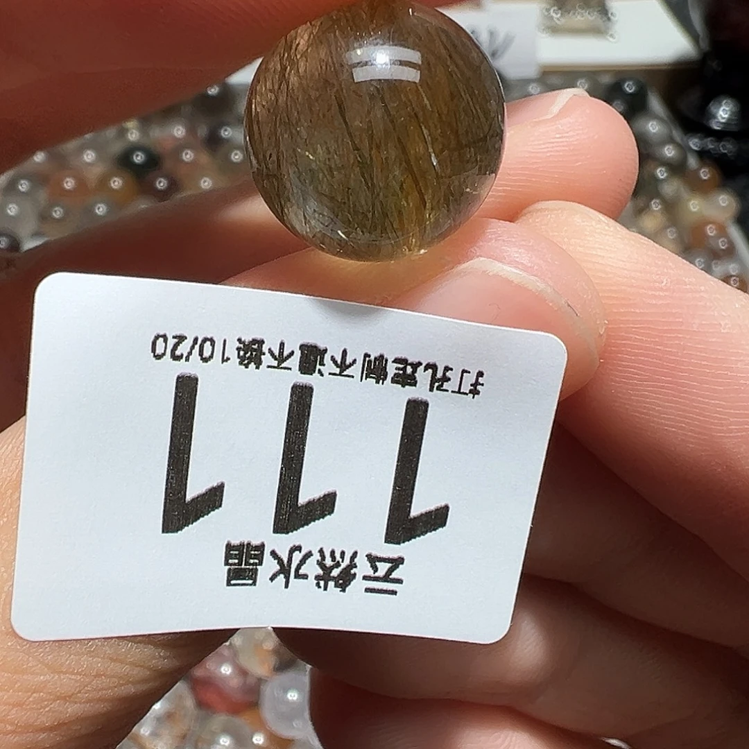 未镶嵌水晶珠宝半成品