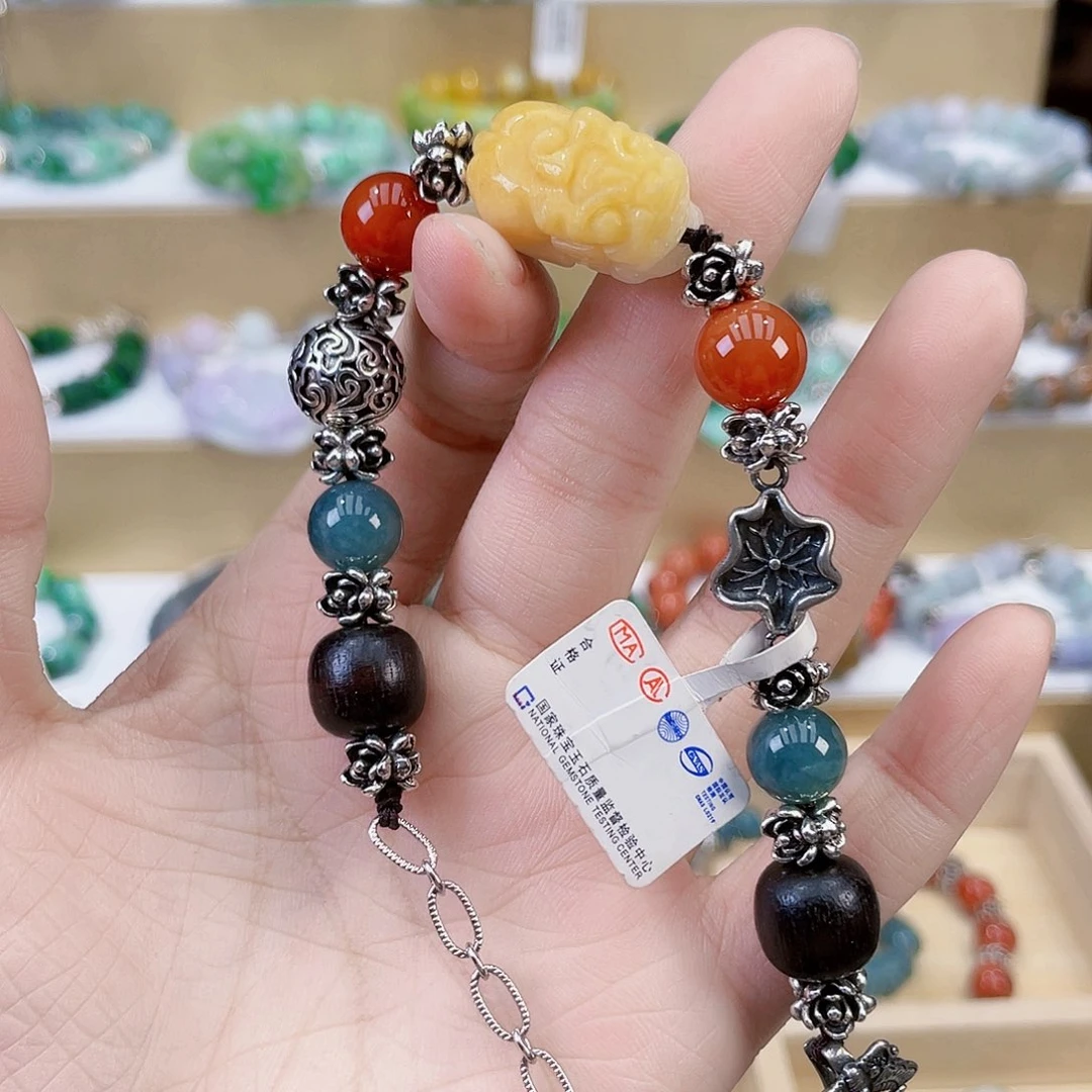 未镶嵌手链翡翠手链