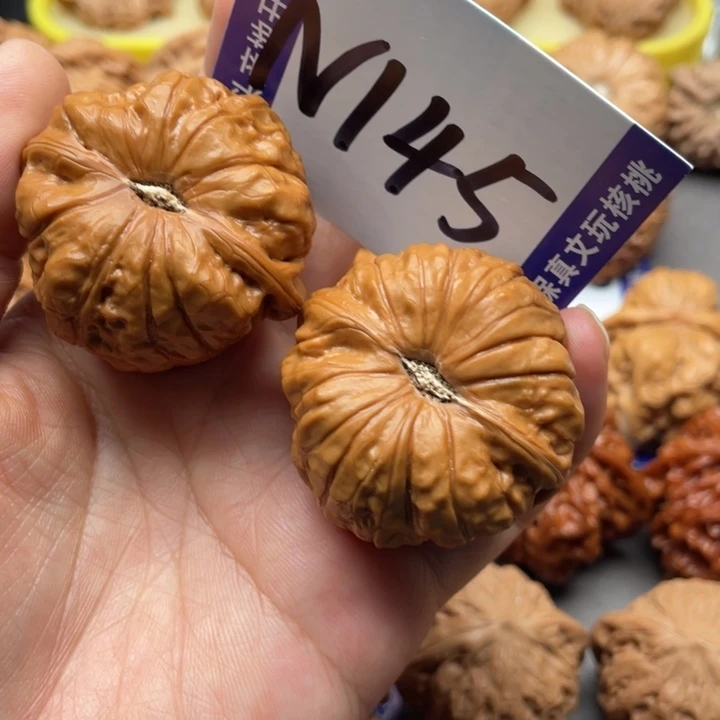 把件文玩核桃南瓜墩42尺