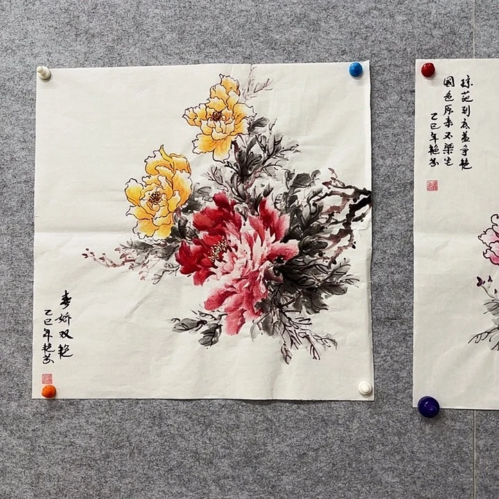 国画花鸟等多种鸟类和鸟类