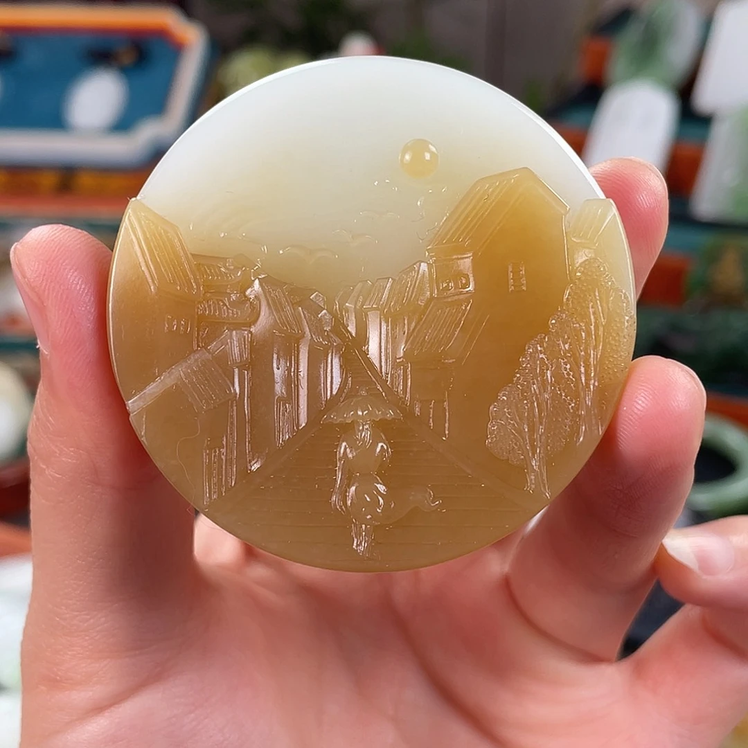 未镶嵌和田玉把件