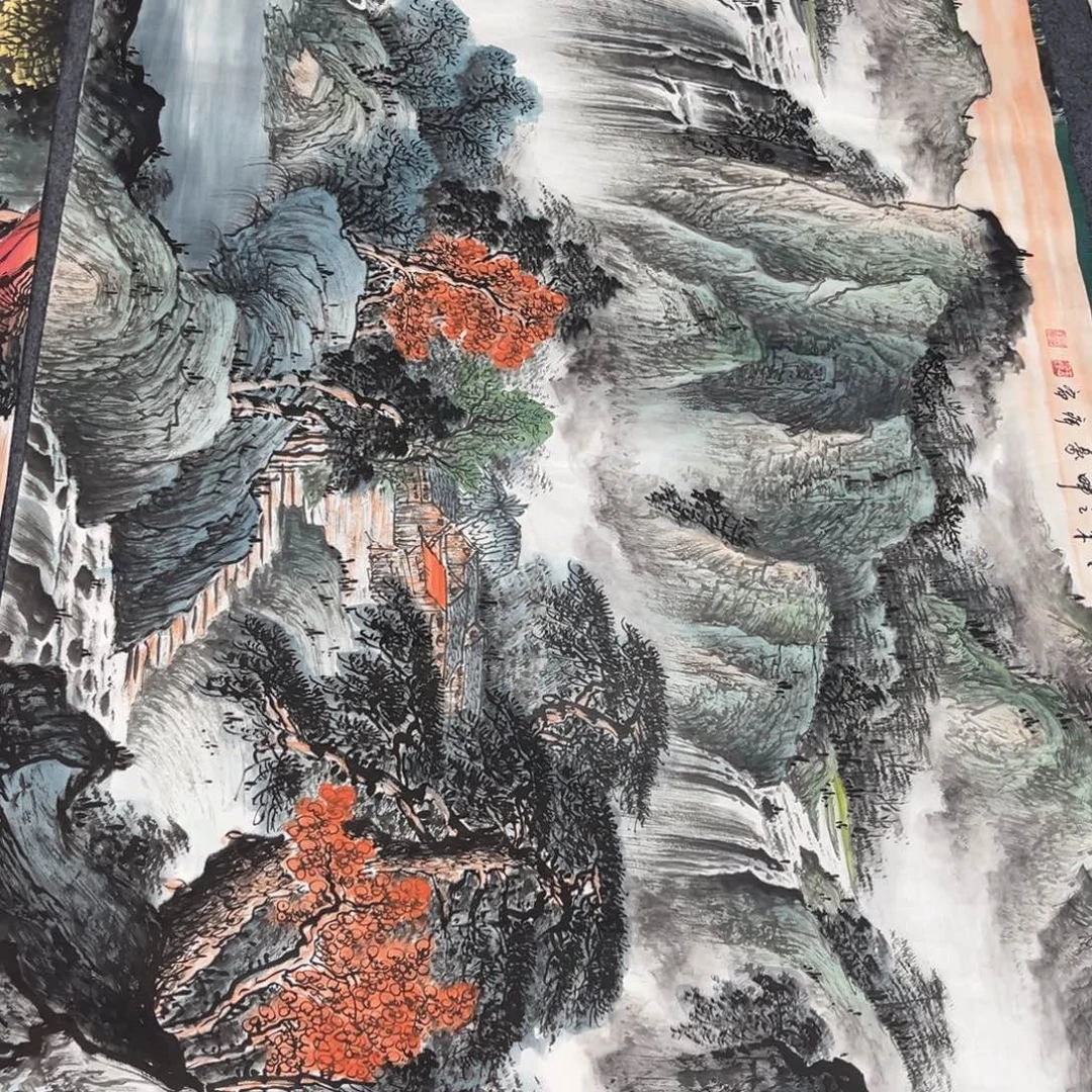 国画我是真的很喜欢