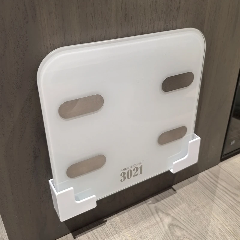 体重秤专用支架支架壁挂收纳体脂秤通用支架壁挂无痕收纳置物架