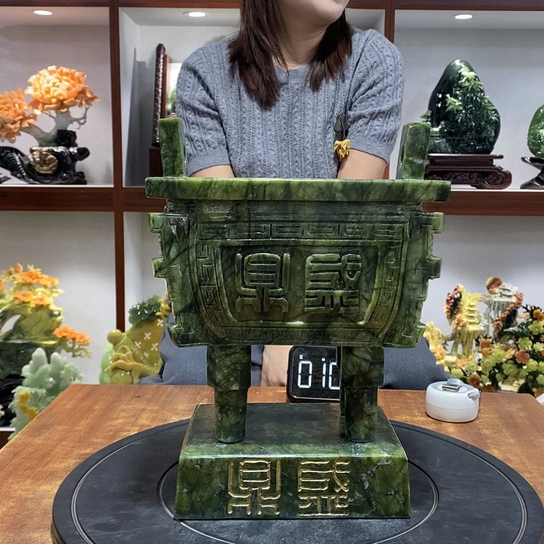 小***）玉山水摆件 玄关摆件