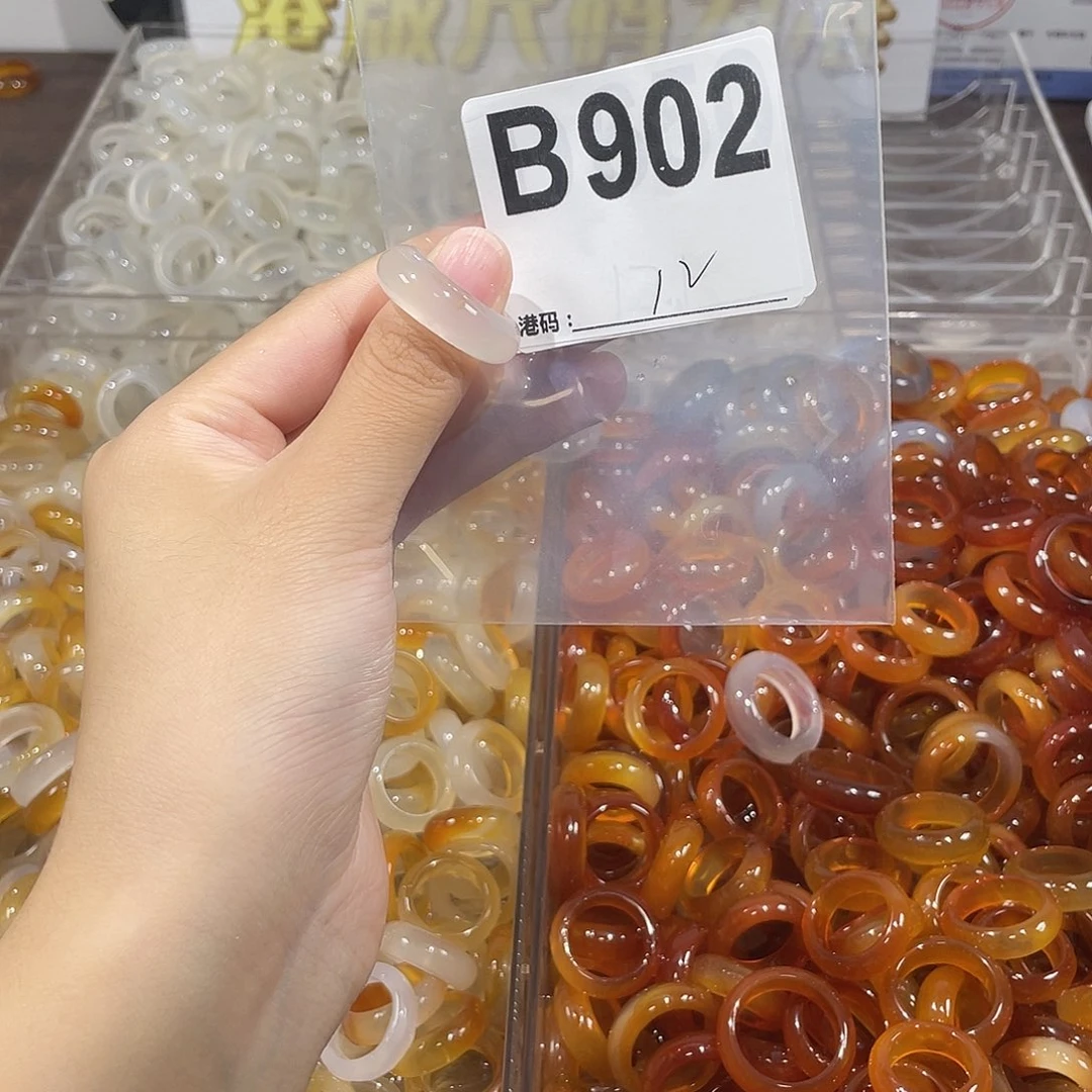 未镶嵌戒指玛瑙/玉髓902
