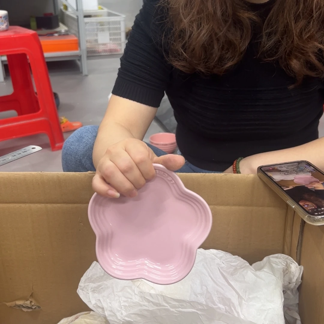 老姊妹家瓷器好漂亮粉色花花