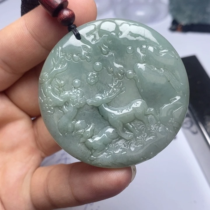 颈饰未镶嵌翡翠翡翠