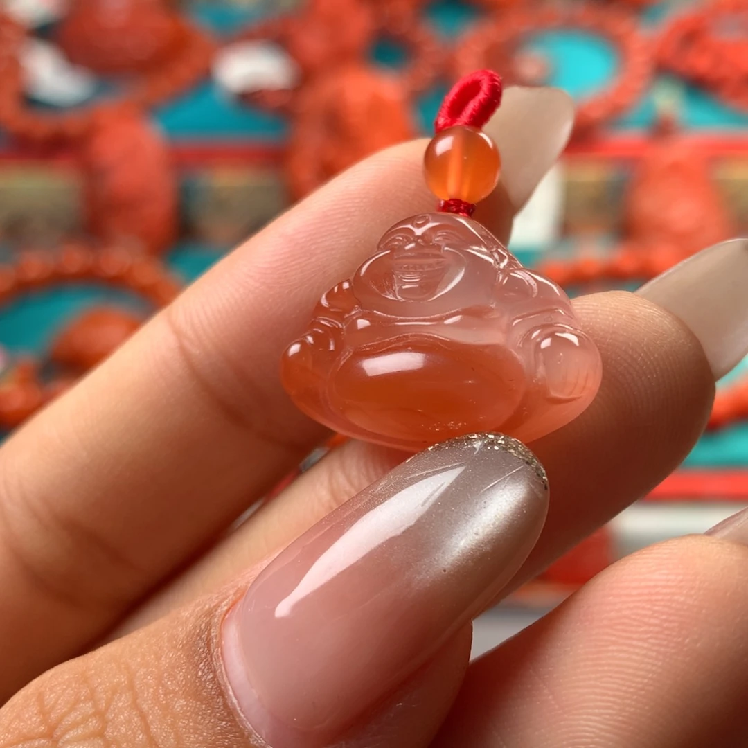 吊坠(不含链)未镶嵌南红玛瑙