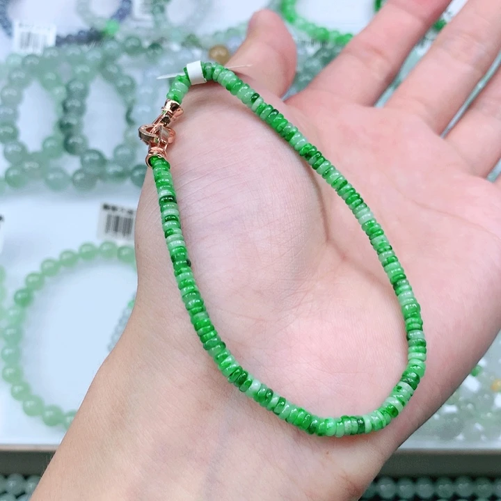 未镶嵌手链翡翠翡翠
