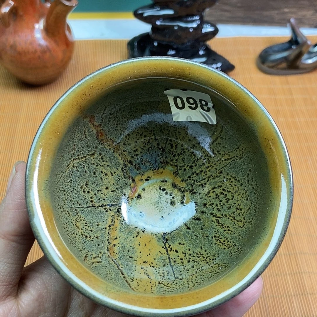 茶盏伊伊建窑建盏茶器098