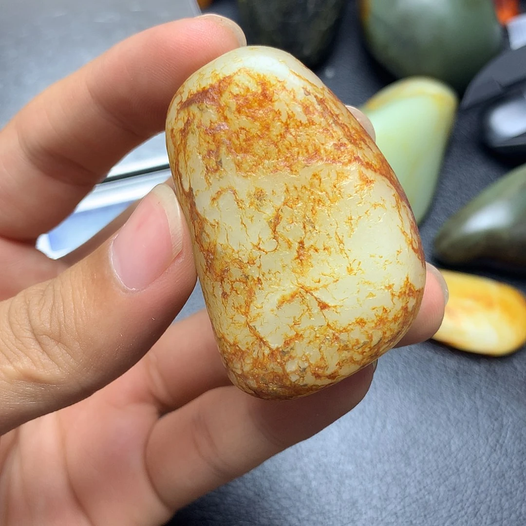 和田玉未镶嵌摆件