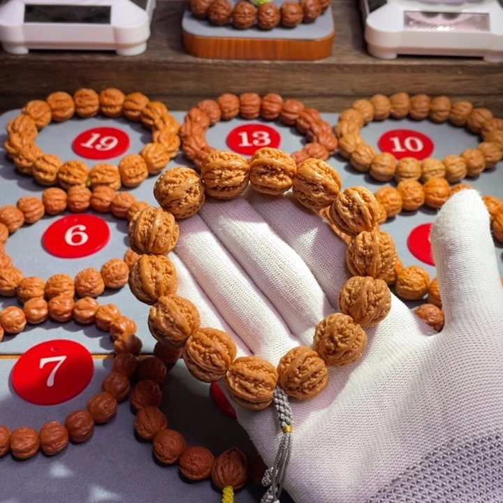 文玩核桃手串紫**来