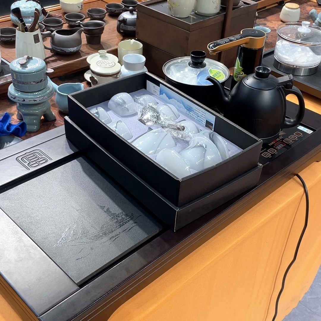 茶盘茶盘都要放进去啦哦吼吼